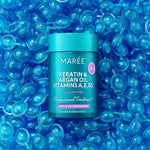 Keratin Oil Capsules for Frizz Control